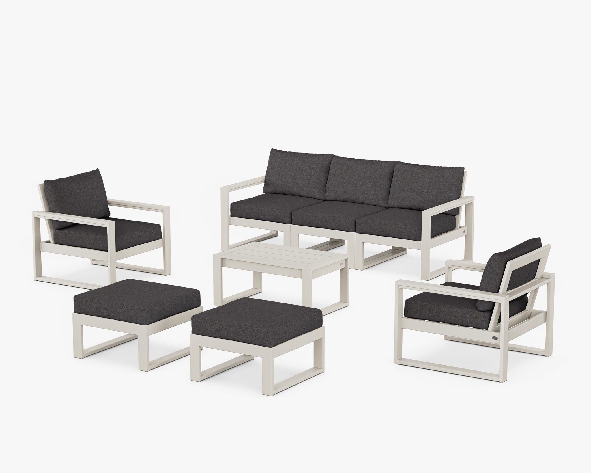 EDGE Sectional 8-Piece Lounge Sofa Set