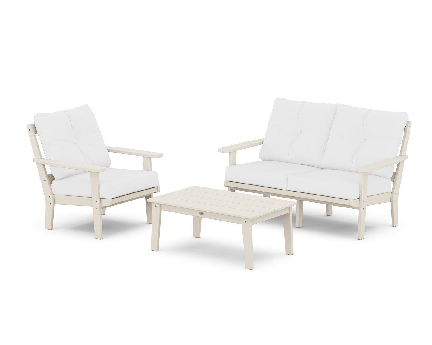 Prairie 3-Piece Deep Seating Set with Loveseat
