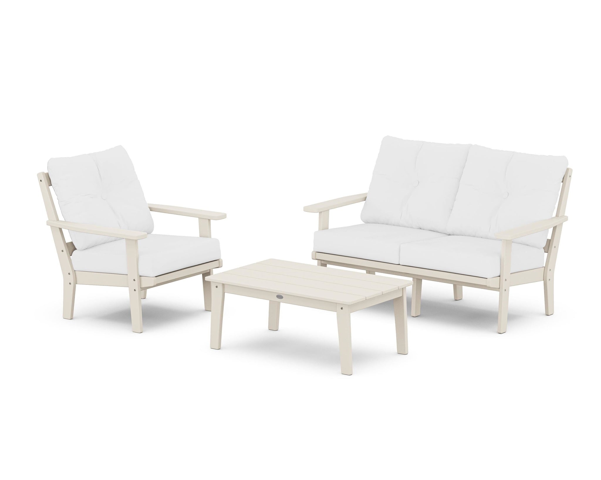 Prairie 3-Piece Deep Seating Set with Loveseat