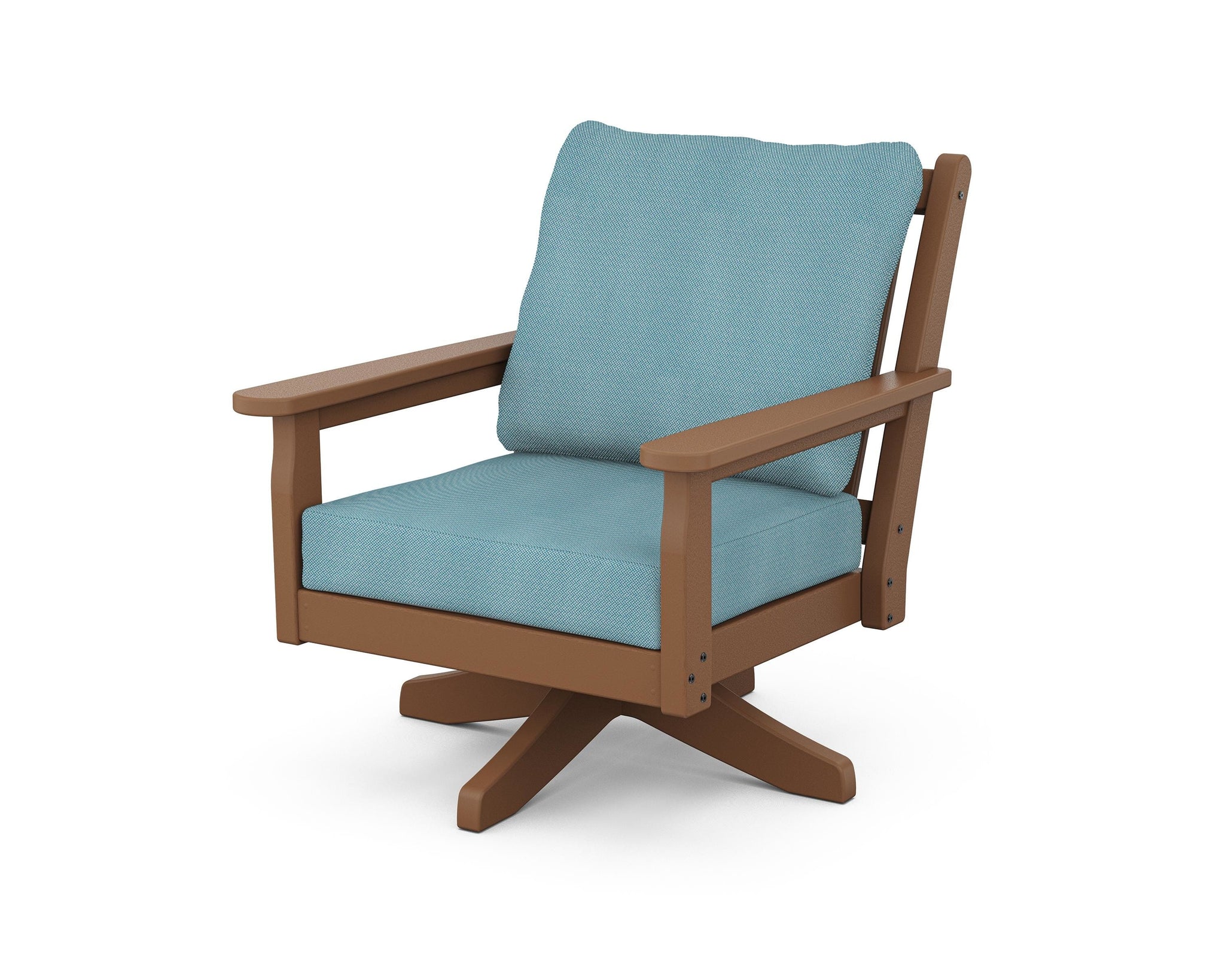 Chippendale Deep Seating Swivel Chair