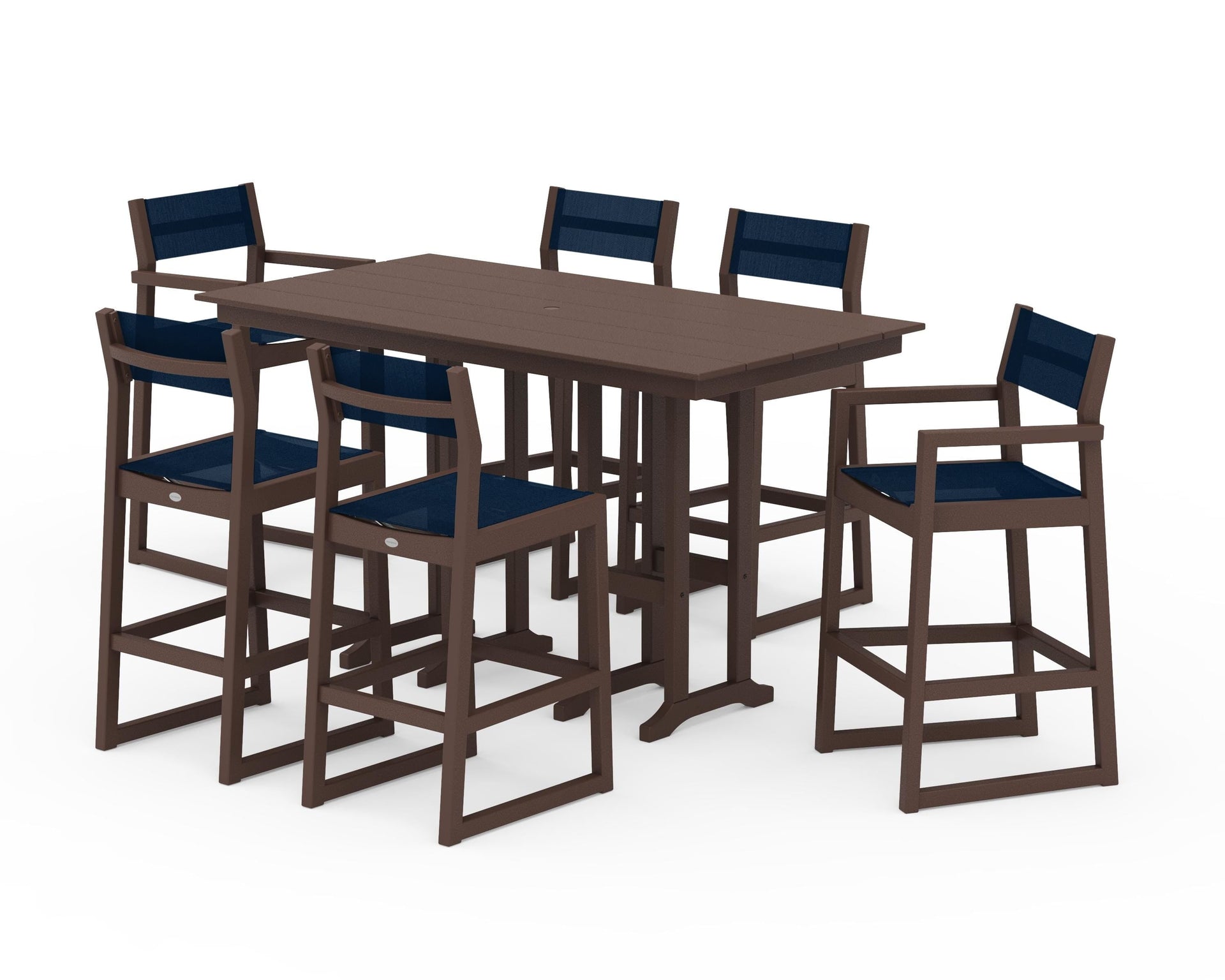 EDGE Sling 7-Piece Farmhouse Bar Set