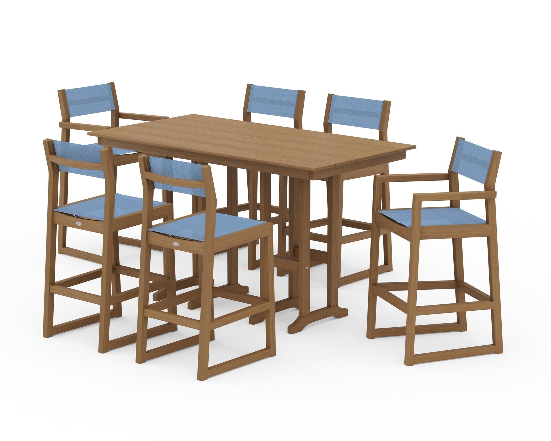EDGE Sling 7-Piece Farmhouse Bar Set