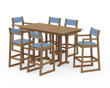 EDGE Sling 7-Piece Farmhouse Bar Set