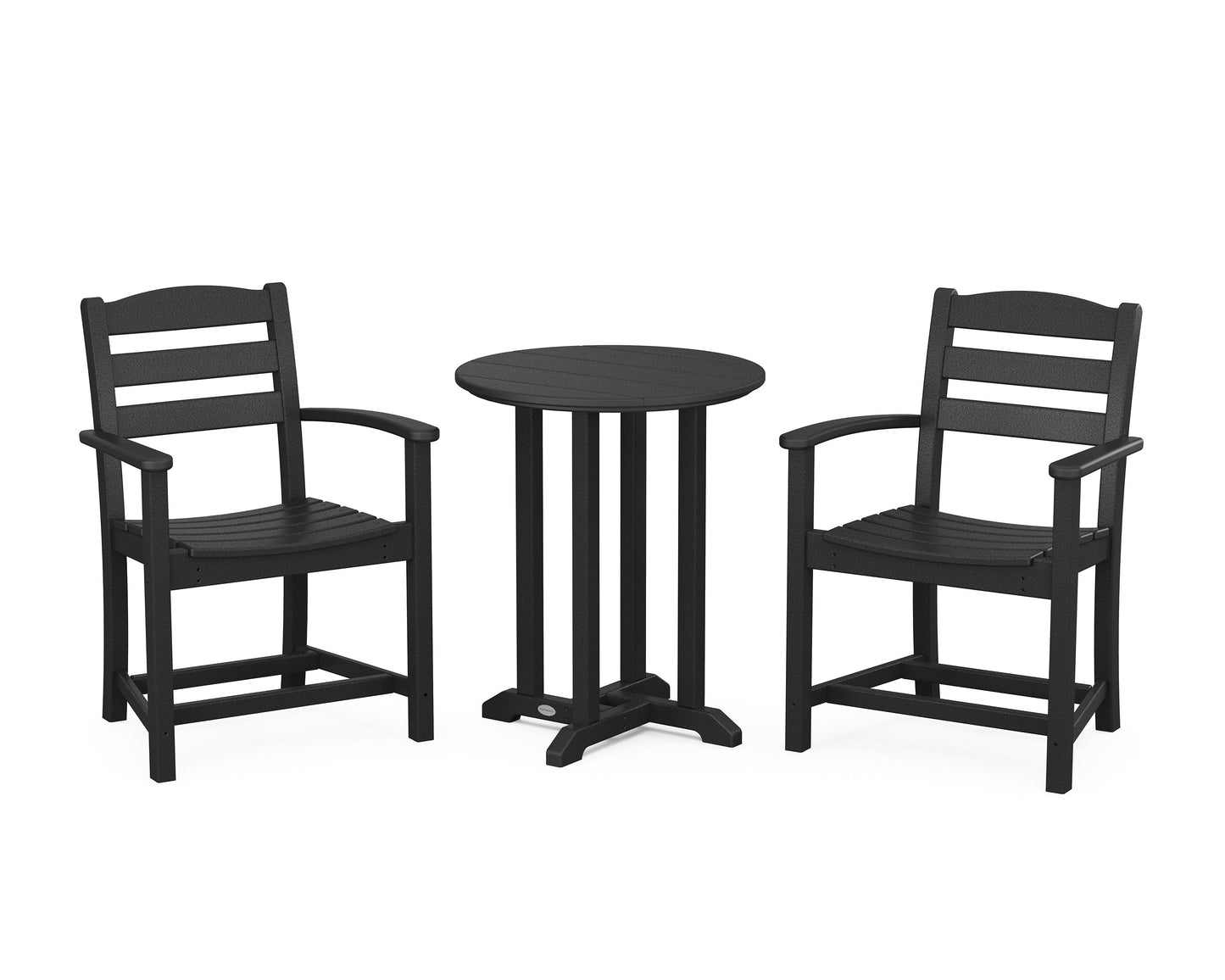 La Casa Café 3-Piece Round Bistro Dining Set