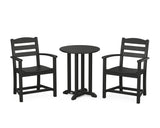 La Casa Café 3-Piece Round Bistro Dining Set