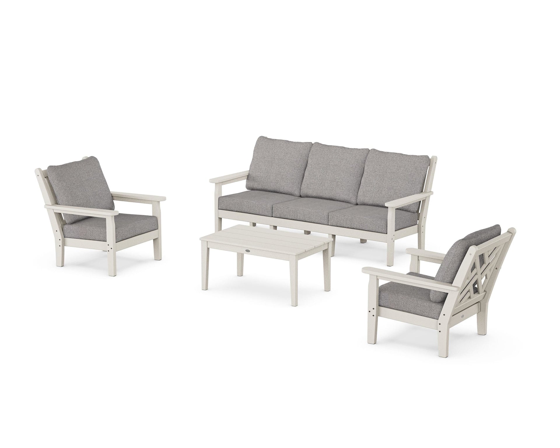 Chippendale 4-Piece Deep Seating Set with Sofa