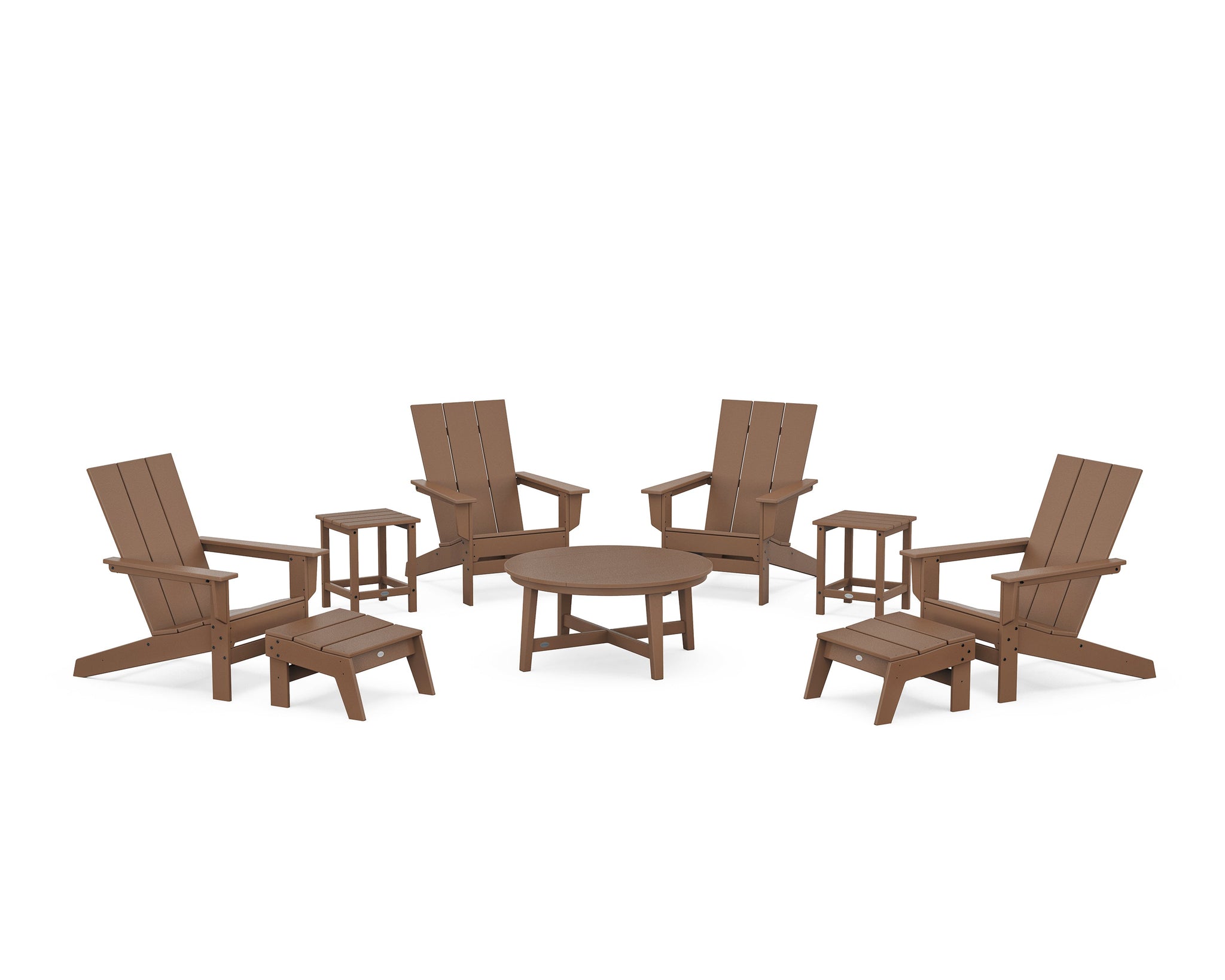 Modern Studio Adirondack 9-Piece Conversation Set