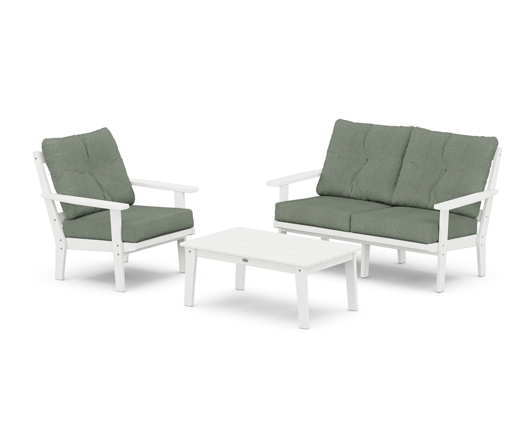 Prairie 3-Piece Deep Seating Set with Loveseat