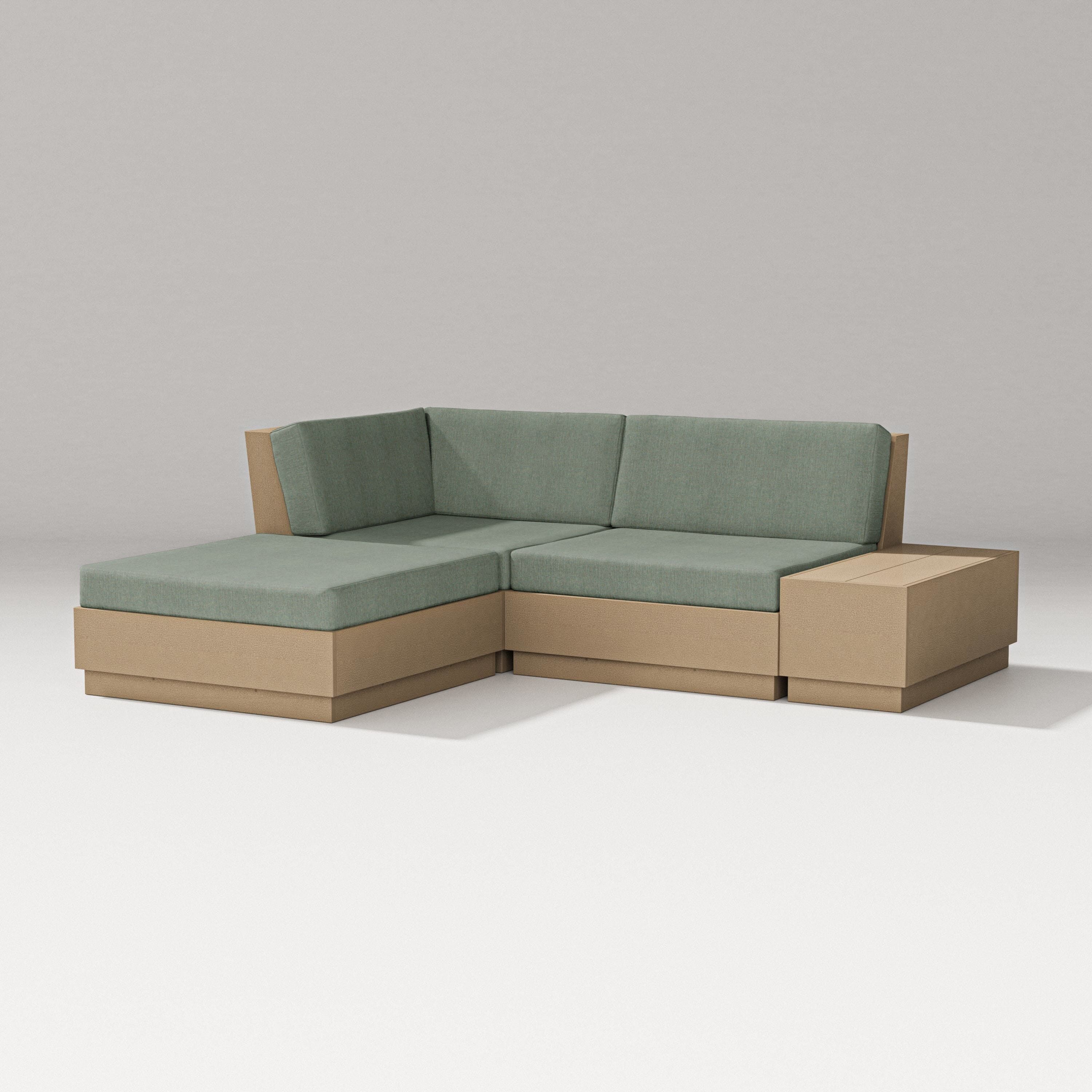 Elevate Loveseat Sectional with Chaise