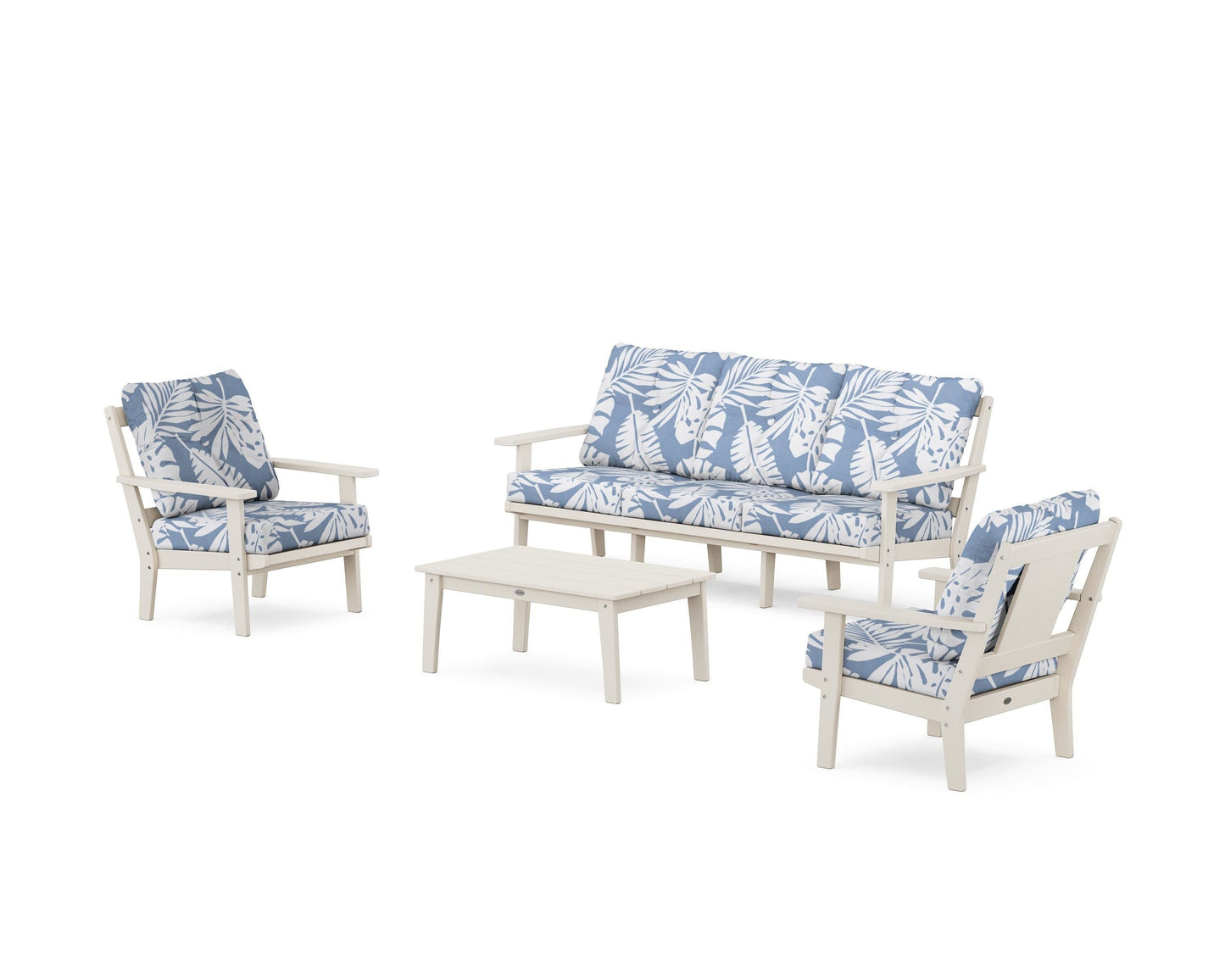 Prairie 4-Piece Deep Seating Set with Sofa