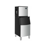 Costway 353 lbs/24H Split Commercial Ice Maker w/ 198 lbs Storage Bin 23560871 New