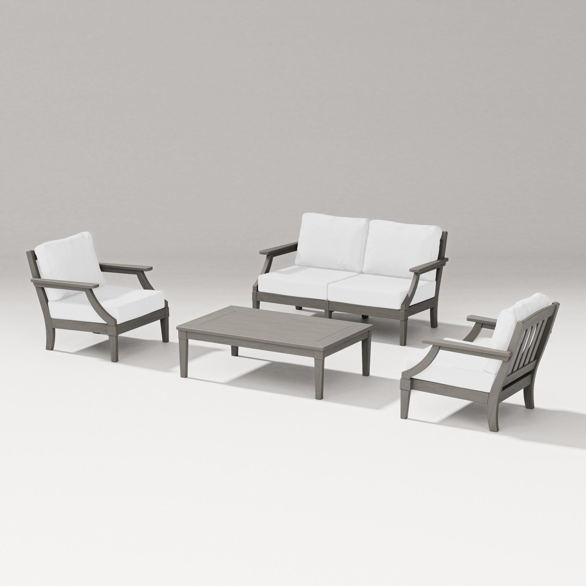Estate Lounge 4-Piece Loveseat Set