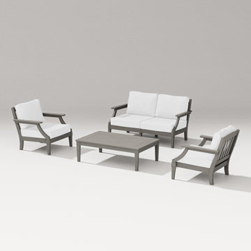 Estate Lounge 4-Piece Loveseat Set