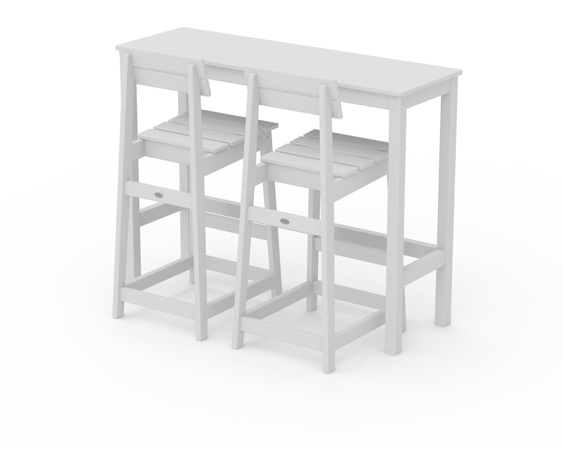 Modern Studio Plaza Bar Chair 3-Piece Balcony Set