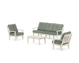 Oxford 4-Piece Deep Seating Set with Sofa