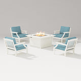 Estate 5-Piece Lounge Fire Table Set