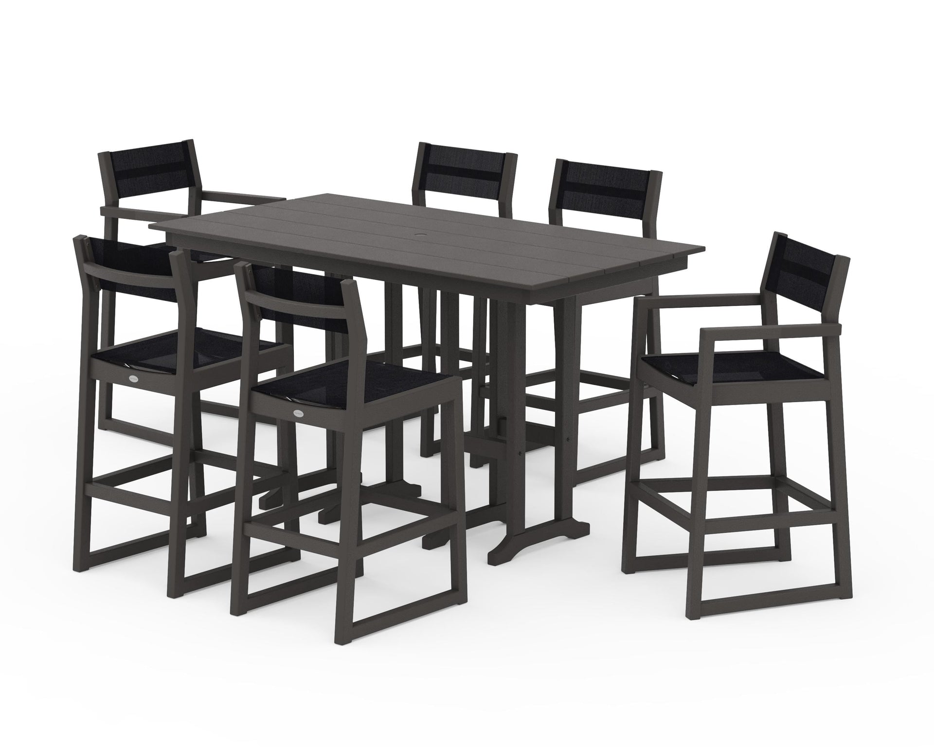 EDGE Sling 7-Piece Farmhouse Bar Set