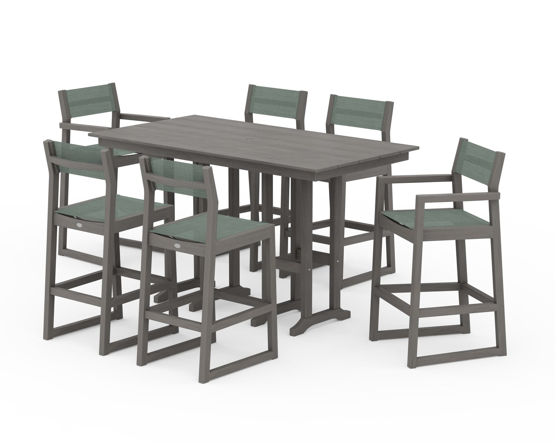 EDGE Sling 7-Piece Farmhouse Bar Set