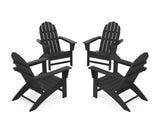 Vineyard 4-Piece Adirondack Conversation Set