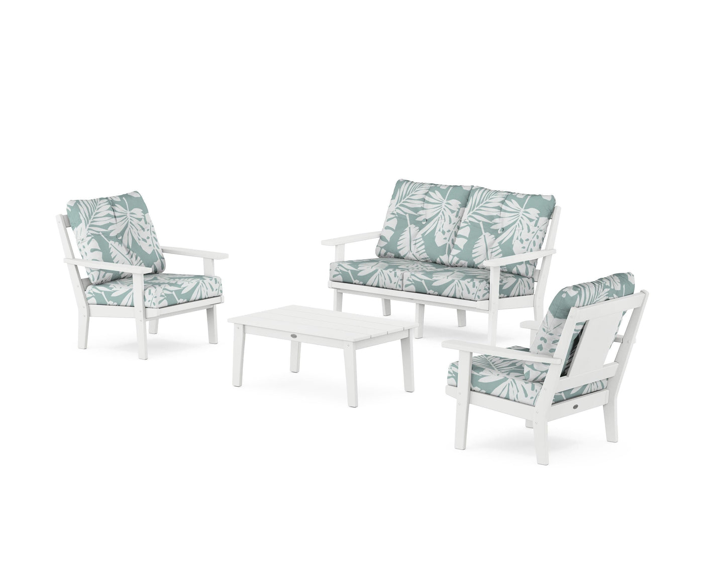 Prairie 4-Piece Deep Seating Set with Loveseat