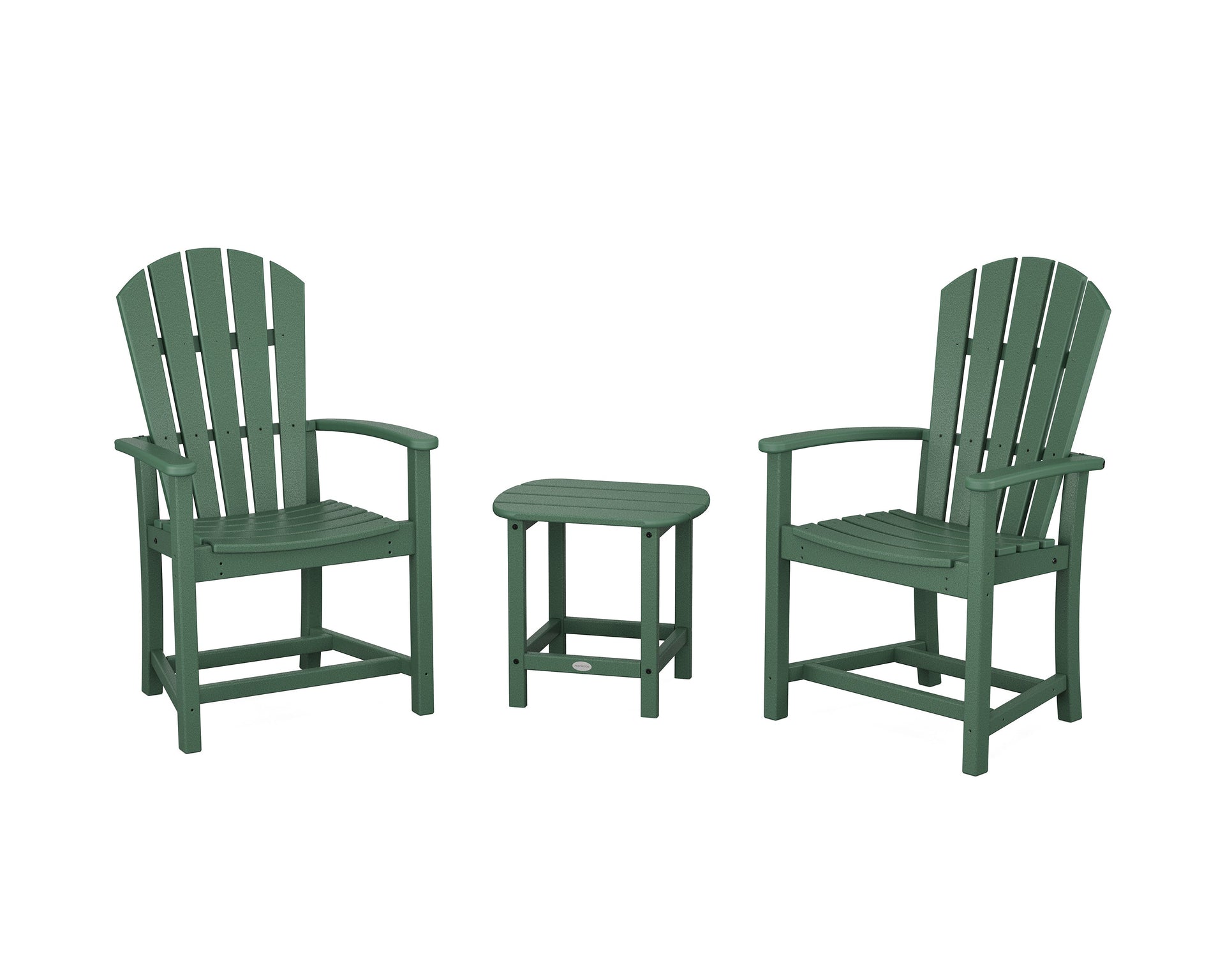 Palm Coast 3-Piece Upright Adirondack Chair Set