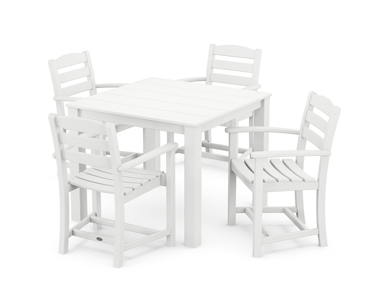 La Casa Cafe' 5-Piece Parsons Dining Set