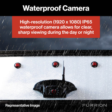 Furrion Vision S+ RV Observation System 5" Monitor Side Cameras Rear Sharkfin Camera New