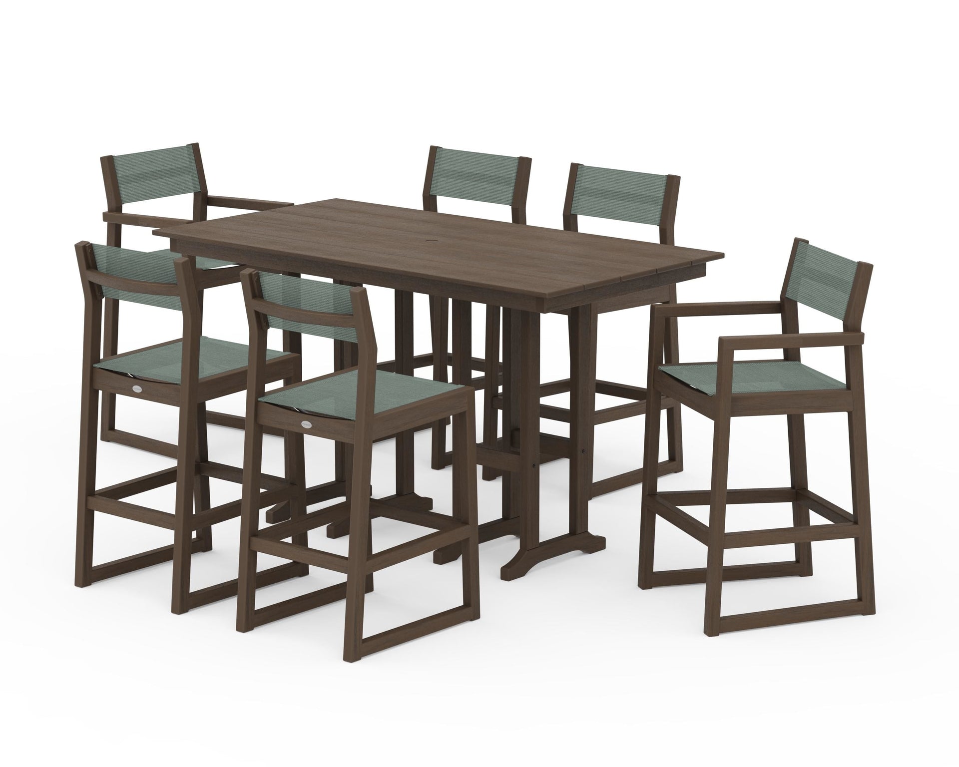 EDGE Sling 7-Piece Farmhouse Bar Set