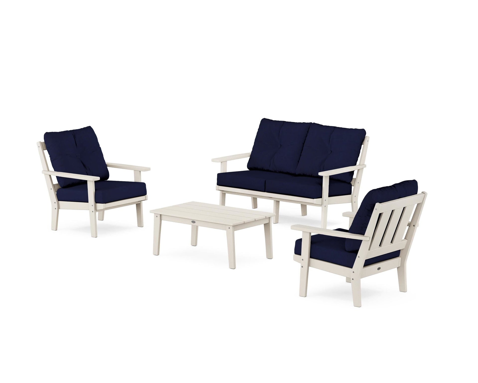 Oxford 4-Piece Deep Seating Set with Loveseat