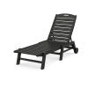 Nautical Chaise with Wheels
