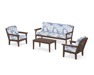 Cottage 4-Piece Deep Seating Set with Sofa