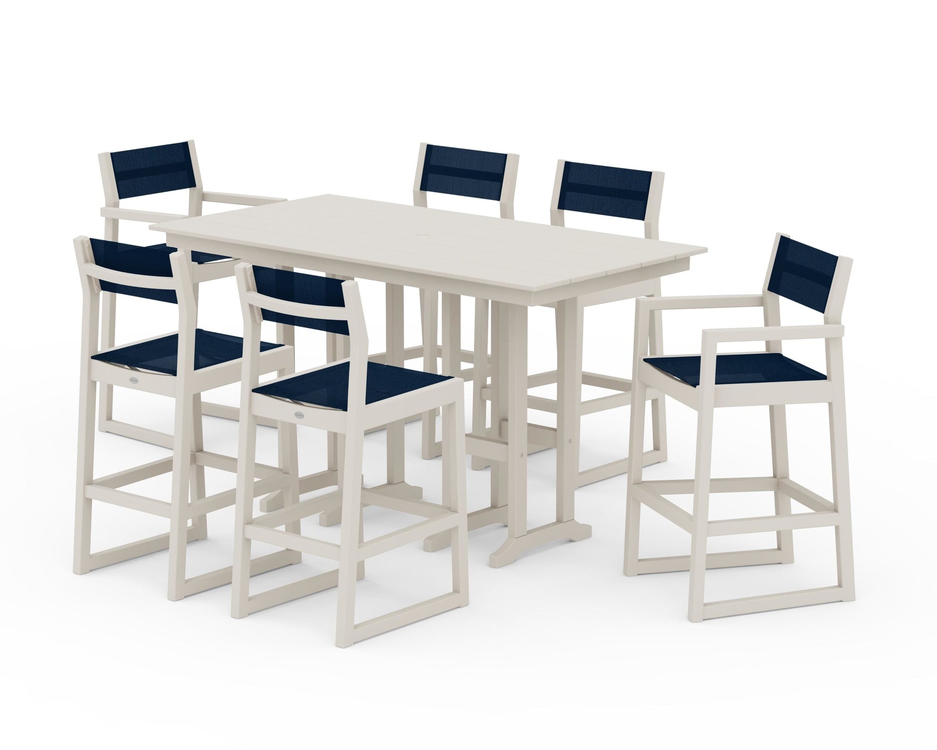 EDGE Sling 7-Piece Farmhouse Bar Set