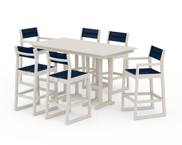 EDGE Sling 7-Piece Farmhouse Bar Set