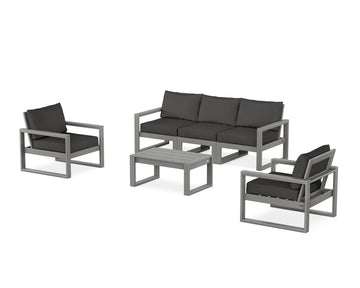 EDGE Sectional 4-Piece Deep Seating Set with Sofa