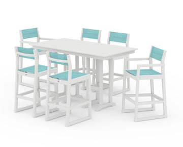 EDGE Sling 7-Piece Farmhouse Bar Set