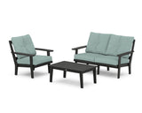Prairie 3-Piece Deep Seating Set with Loveseat
