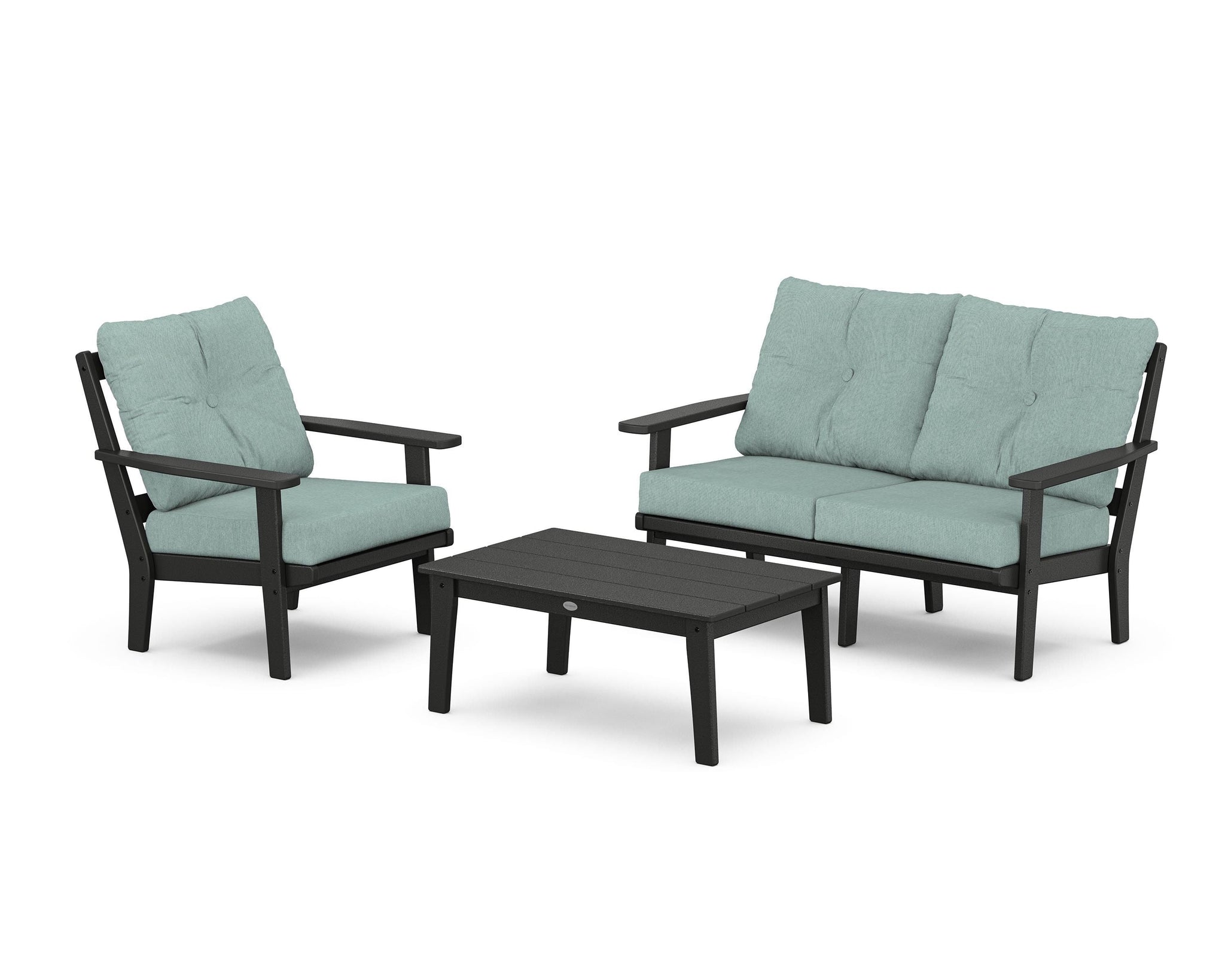 Prairie 3-Piece Deep Seating Set with Loveseat