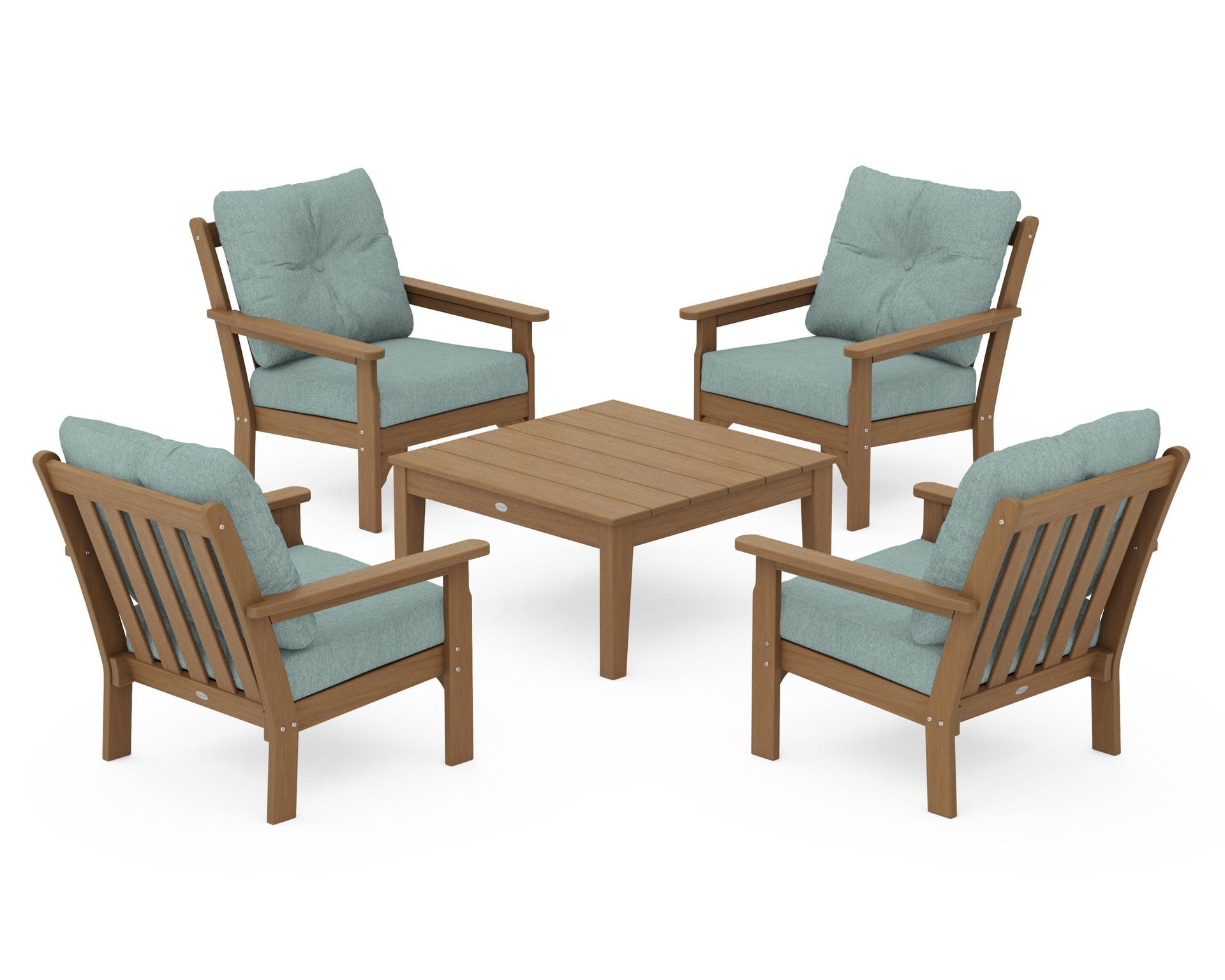 Vineyard 5-Piece Deep Seating Conversation Set