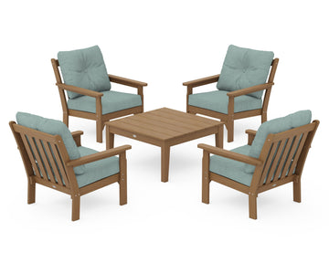 Vineyard 5-Piece Deep Seating Conversation Set