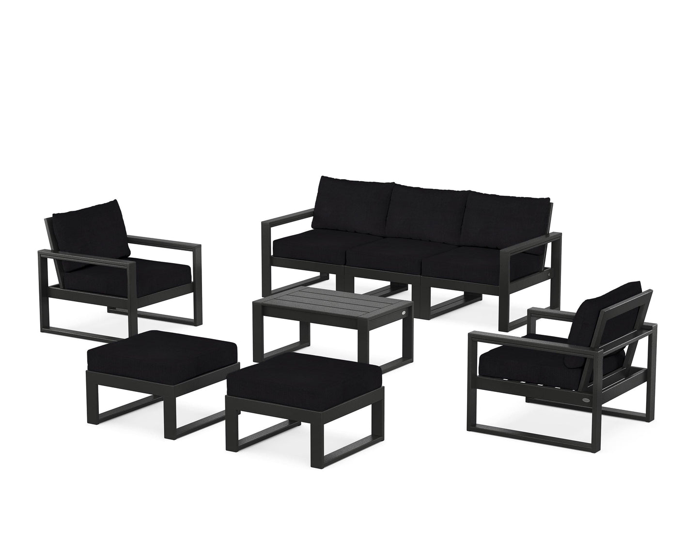 EDGE Sectional 8-Piece Lounge Sofa Set