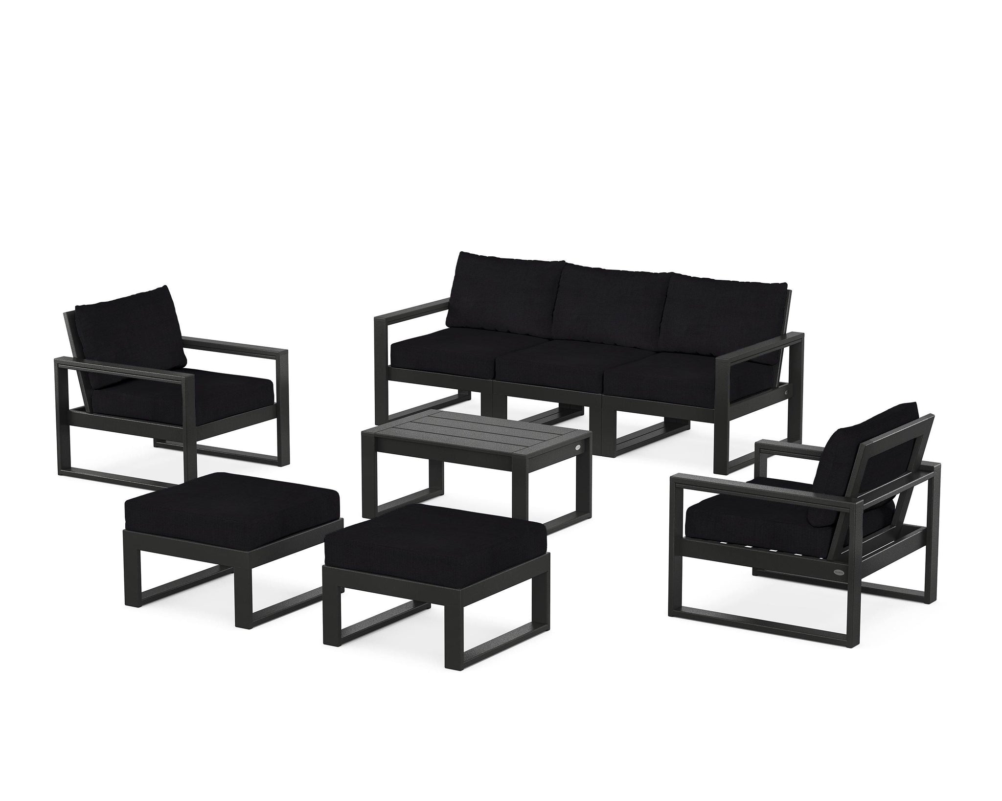 EDGE Sectional 8-Piece Lounge Sofa Set