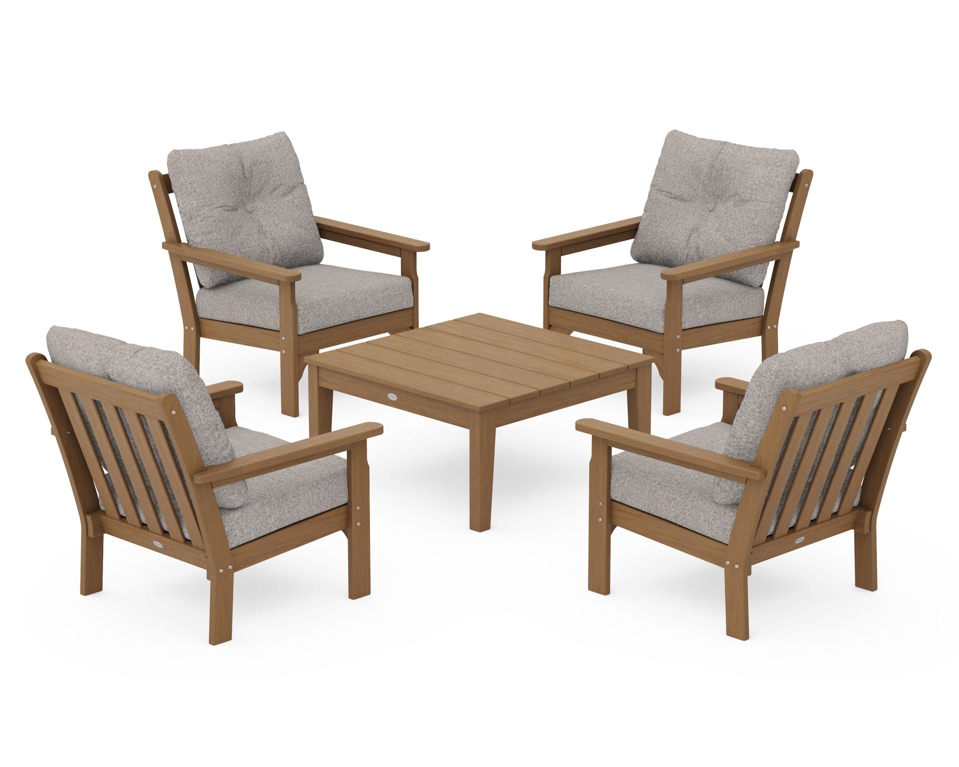 Vineyard 5-Piece Deep Seating Conversation Set