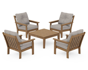 Vineyard 5-Piece Deep Seating Conversation Set