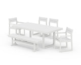 EDGE Sling 6-Piece Dining Set with Bench