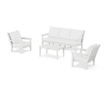Chippendale 4-Piece Deep Seating Set with Sofa