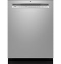 GE® ENERGY STAR® Front Control with Stainless Steel Interior Dishwasher with Sanitize Cycle