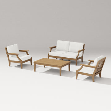 Estate Lounge 4-Piece Loveseat Set