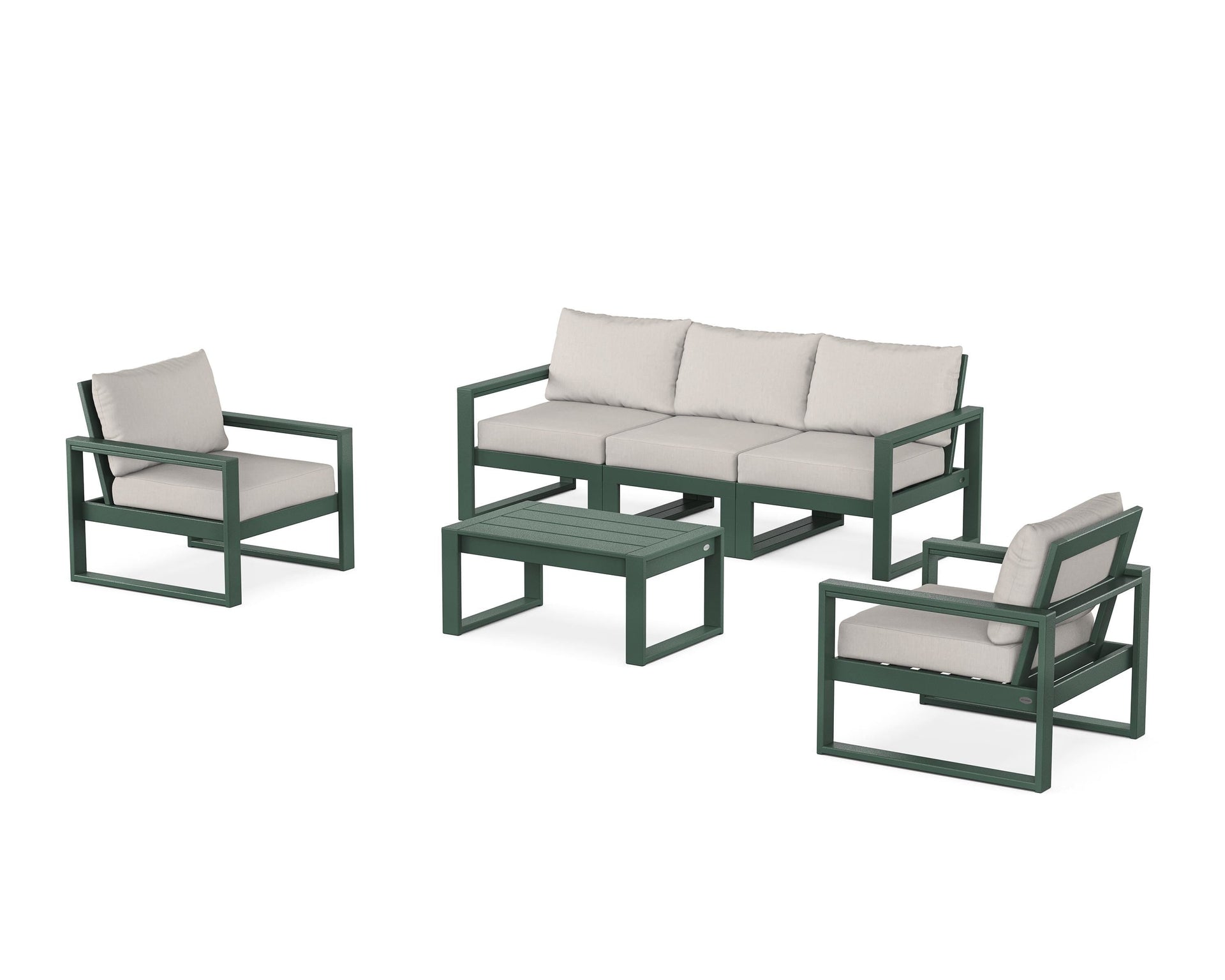 EDGE Sectional 4-Piece Deep Seating Set with Sofa