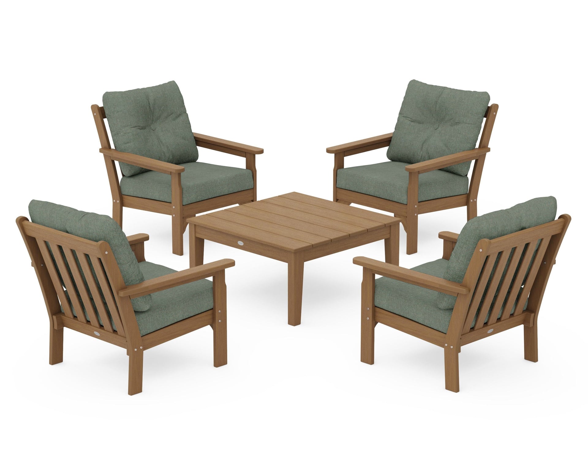 Vineyard 5-Piece Deep Seating Conversation Set