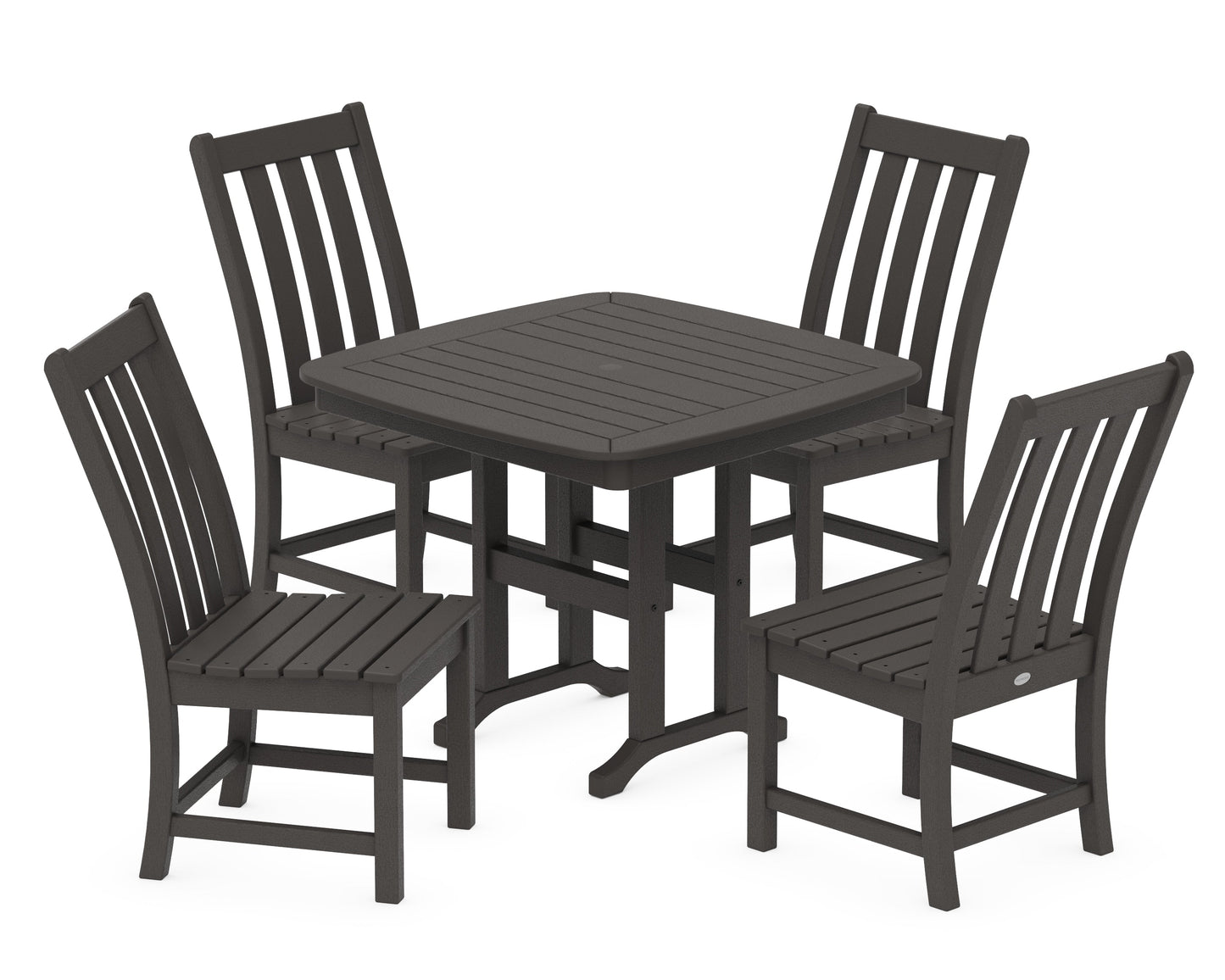 Vineyard 5-Piece Side Chair Dining Set